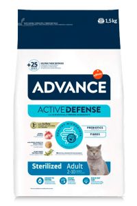 Advance Hindili Kısırlaştırılmış Yetişkin Kedi Maması 1,5 Kg